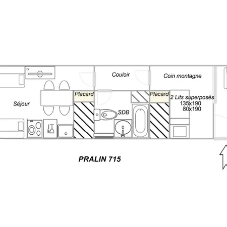 Apartment Renove Skis Aux Pieds, 4 Pers, Meribel Les Allues